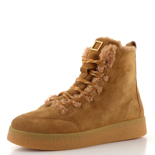 Högl semišový šněrovací kotník camel 2-100242-1100