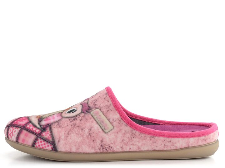 Inblu domácí pantofle s plnou špičkou a obrázkem Rosa GF000018