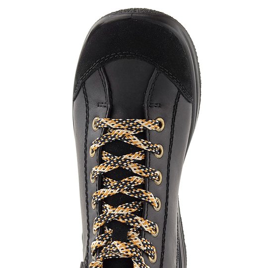 Rieker šnurovacia členková obuv s membránou čierna L7700-00