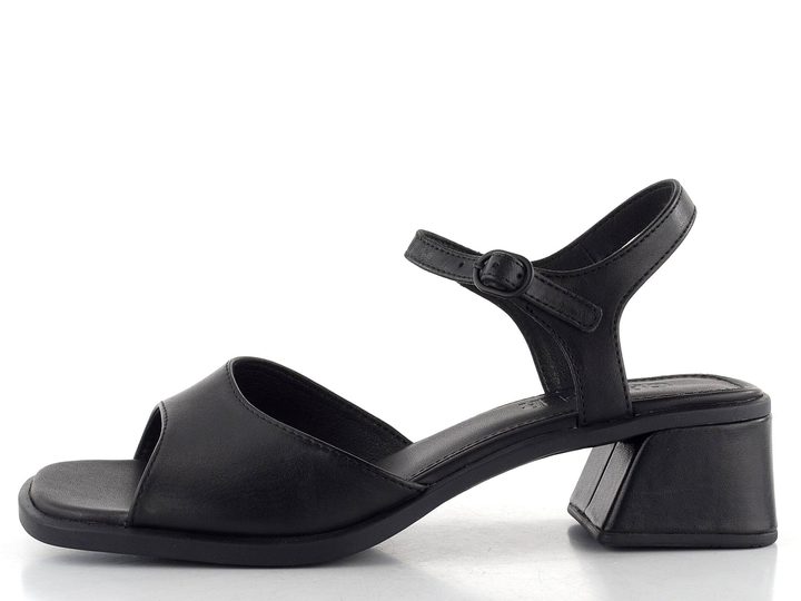 Camper sandály na podpatku černé K201734-001