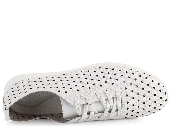 Remonte biele prerezávané poltopánky R7101-80