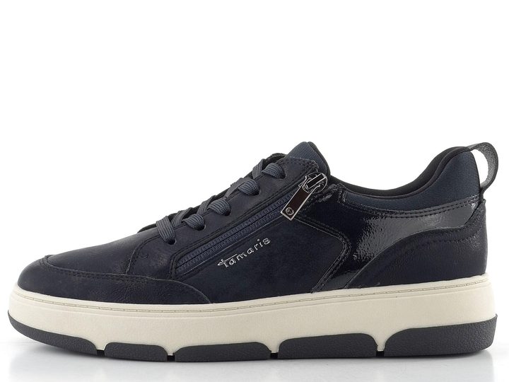 Tamaris tenisky se zipem navy 1-23752-45