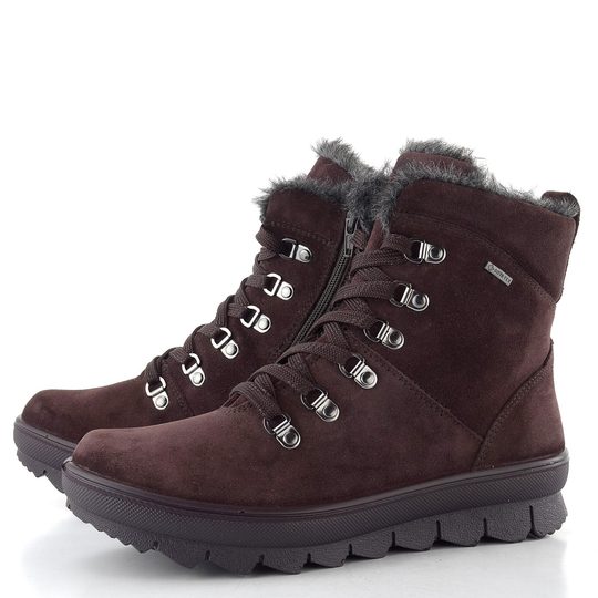 Legero vyteplená členková obuv s Gore-Texem dark cherry 2-000530-5940