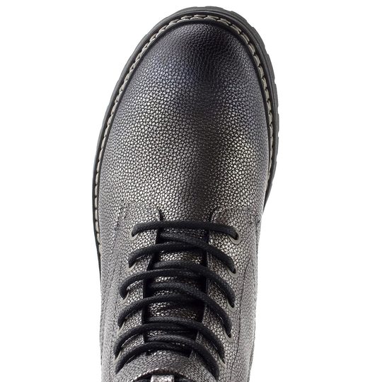 Rieker šněrovací kotník altsilber 93024-90