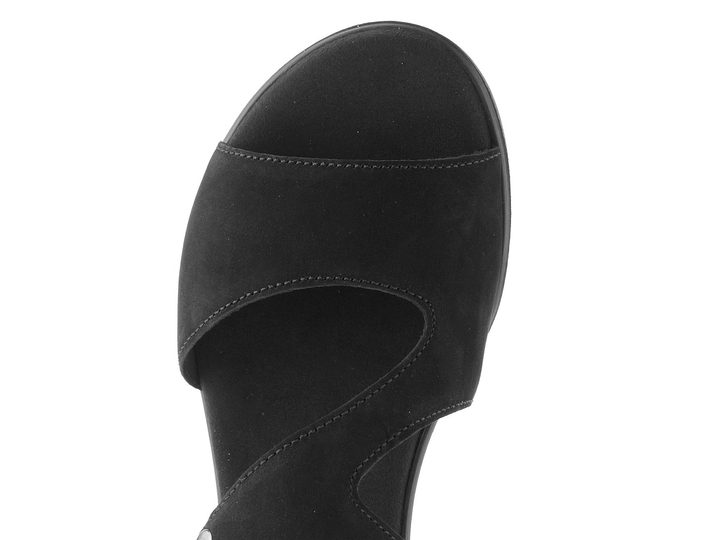 Gabor nubukové sandály schwarz 82.803.47