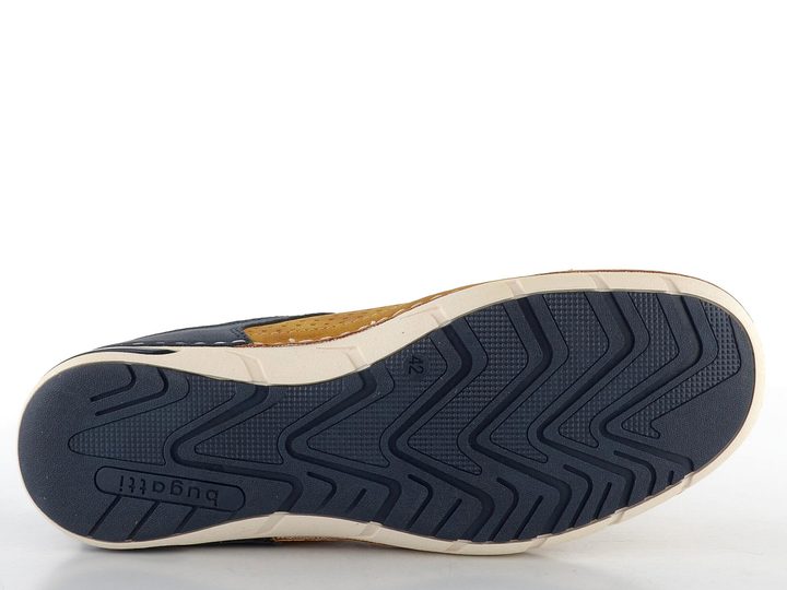 Bugatti žluté kombinované polobotky 321-ASG03-5050