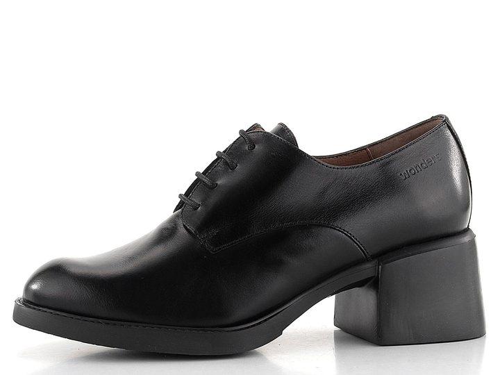 Wonders polobotky na podpatku Negro G-6152