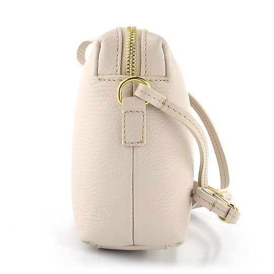 Elega crossbody malá béžová smotanová 69287