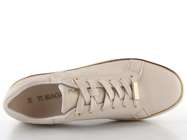 TT.BAGATT krémové tenisky se vzorem D31-AR901-5000