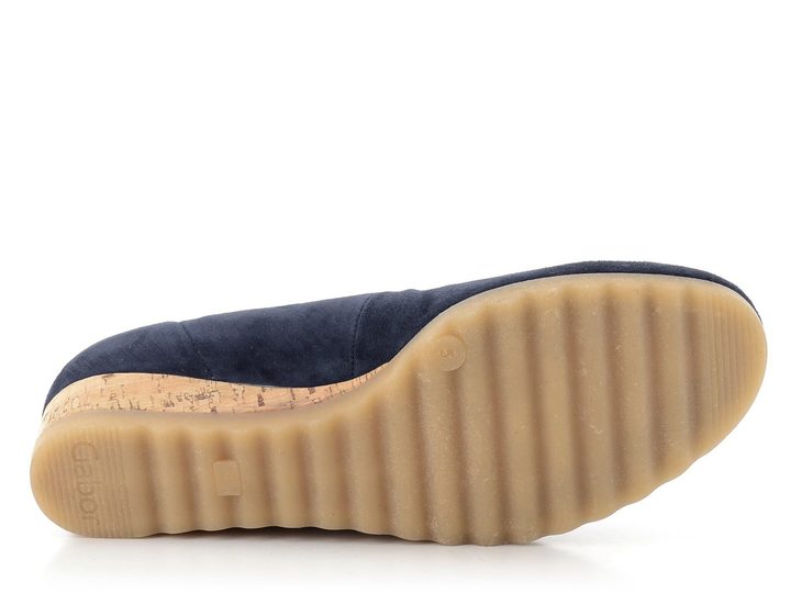 Gabor lodičky na kline temne modré 62.641.46