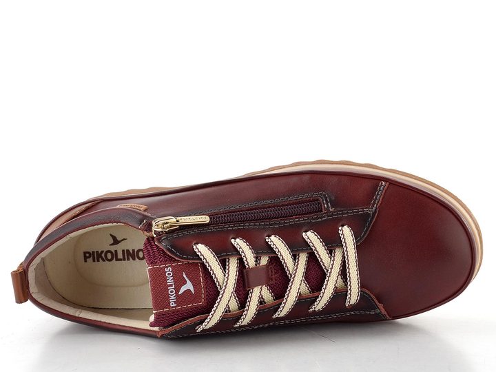 Pikolinos šněrovací polobotky se zipem Vigo Arcilla W3W-6979