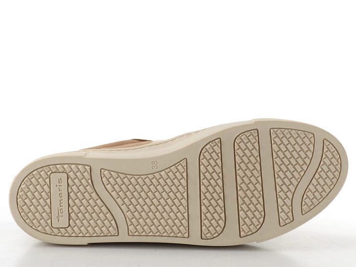 Tamaris tenisky na platformě camel suede 1-23724-42