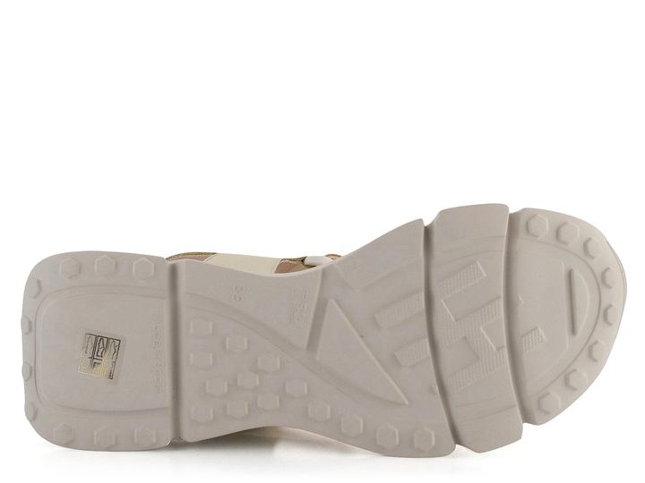 Hispanitas sandále na platforme Jamaica Desert/Nata CHV243459