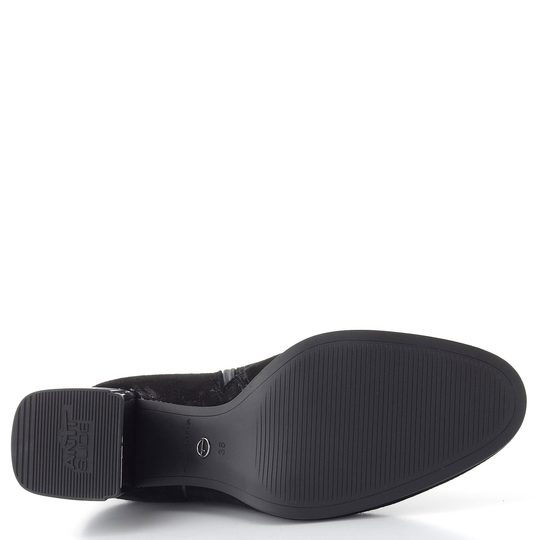 Tamaris elegantní kotník na podpatku black 1-25396-47