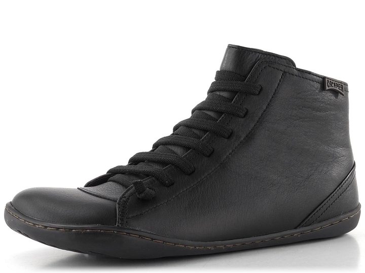 Camper šněrovací kotník Peu black K400509-018