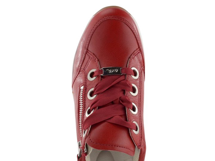 Ara dámské sneakers polobotky červené Osaka 12-34587-10