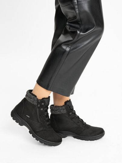 Ara členková obuv s Gore-Tex membránou Saas-Fee Black 12-49309-01