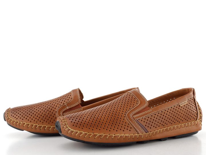 Pikolinos pánské prozouvací polobotky Jerez brandy 09Z-3100