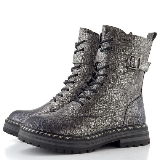 Rieker šněrovací kotník altsilber 93024-90