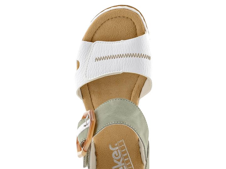 Rieker sandály s plastovou sponou 67476-81