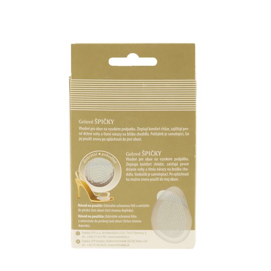 Špičky do lodičiek gélové