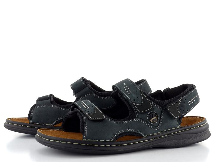 Josef Seibel modré pánské sandály Franklyn 1023611