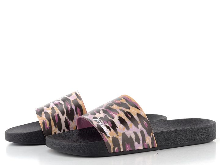 Rider dámské pantofle lila multi Full 86 II Fem 83863-BO889