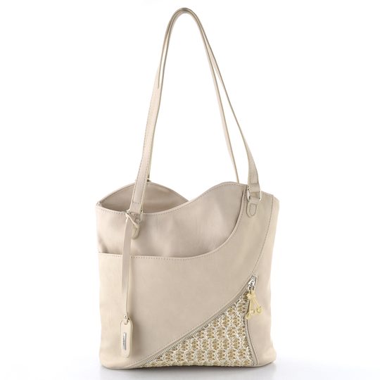 Rieker kabelka 2v1 ivory/beige H1025-60