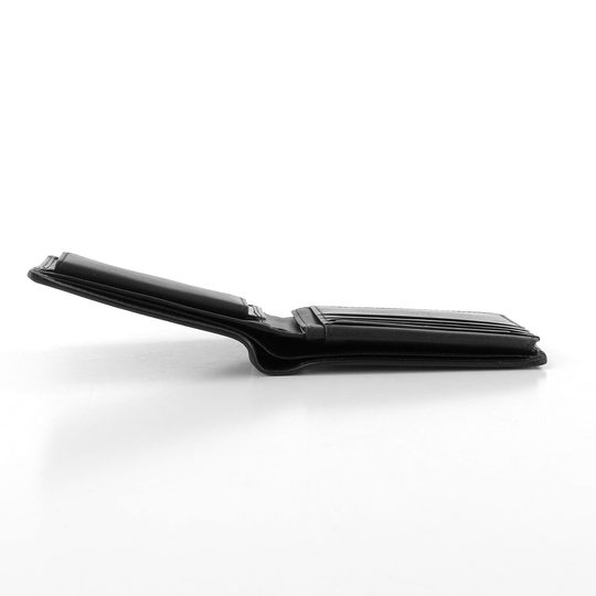 Pánská kožená peněženka černá 12567