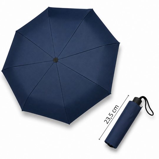 Doppler Derby skládací deštník Hit Uni tmavě modrý 700263PCZ14