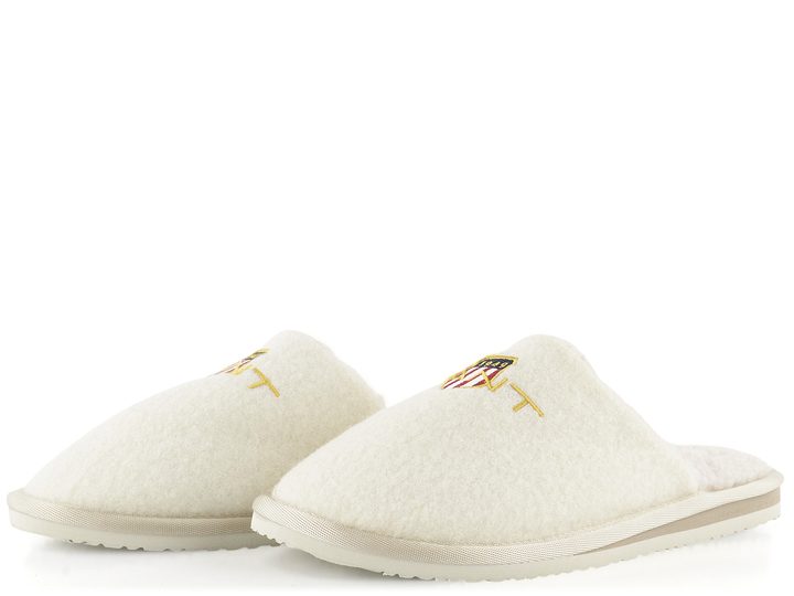 Gant papuče domáce vlnené Homesy Bone Beige 25598410