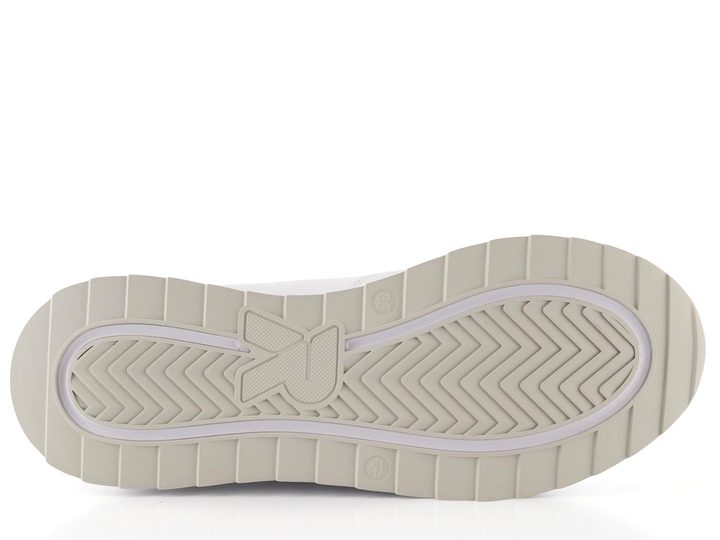 Rieker Sport kožené bílé tenisky W2401-80