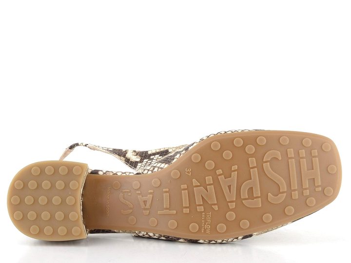 Hispanitas hadinkové lodičky s volnou patou Oporto Taupe HV253993