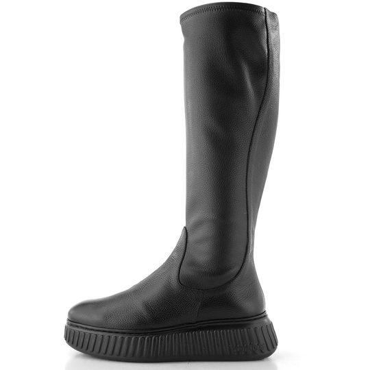 Wonders kozačky na platformě negro A-5204