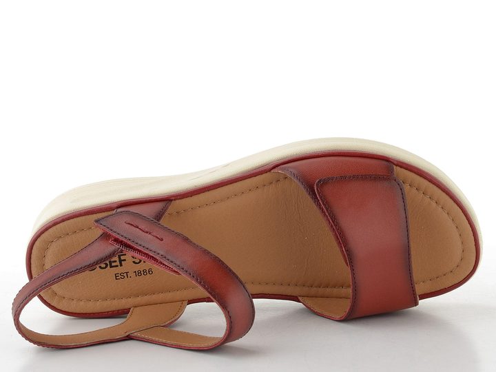 Josef Seibel sandály na suchý zip Sevran hibiscus 76401205