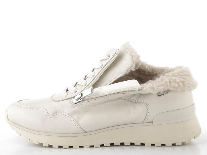 Caprice kotníkové tenisky s membránou offwhite nappa 9-26201-43