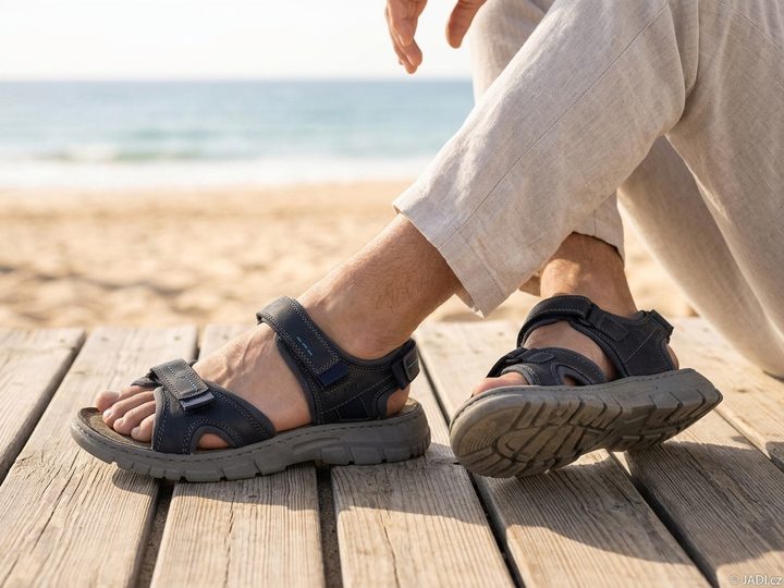 Josef Seibel sandály se suchými zipy Ocean-kombi 16803TE262