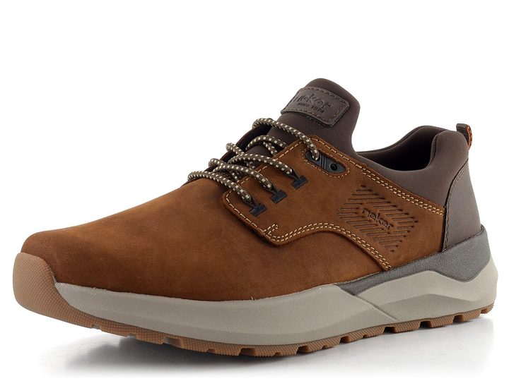 Rieker pánské polobotky noce/moro/braun 06050-22