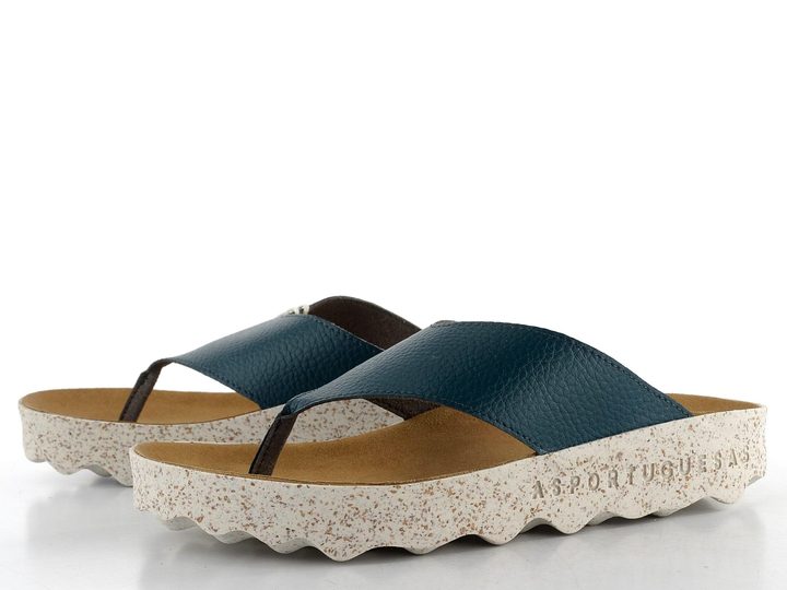 Asportuguesas dámské žabky zelené P018223011