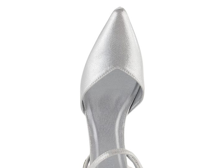 Menbur společenské lodičky s volnou patou Plata/Silver 25762