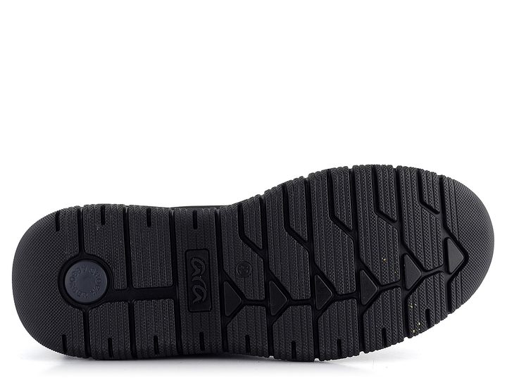 Ara pánský kožený kotník Benjo Black/Blue 11-38102-11