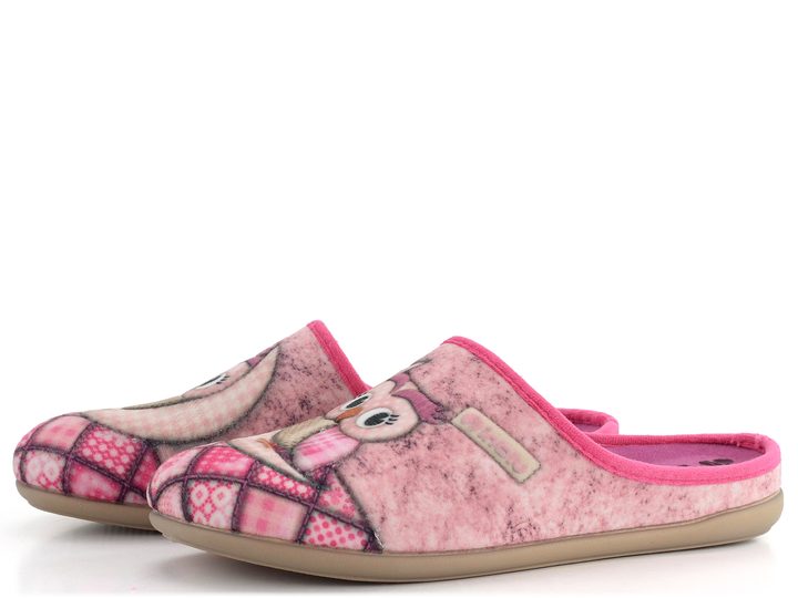 Inblu domácí pantofle s plnou špičkou a obrázkem Rosa GF000018