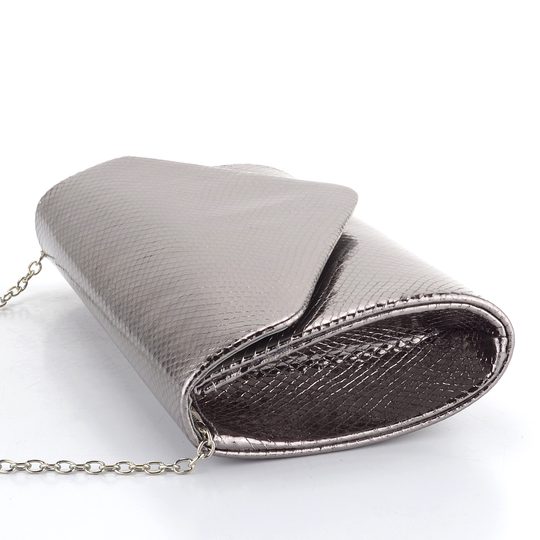 Tamaris metalické společenské psaníčko Amalia Darksilver 32815