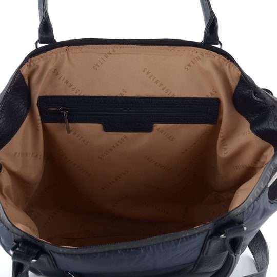 Hispanitas velká nylonová shopper kabelka midnight/plomo BI254152