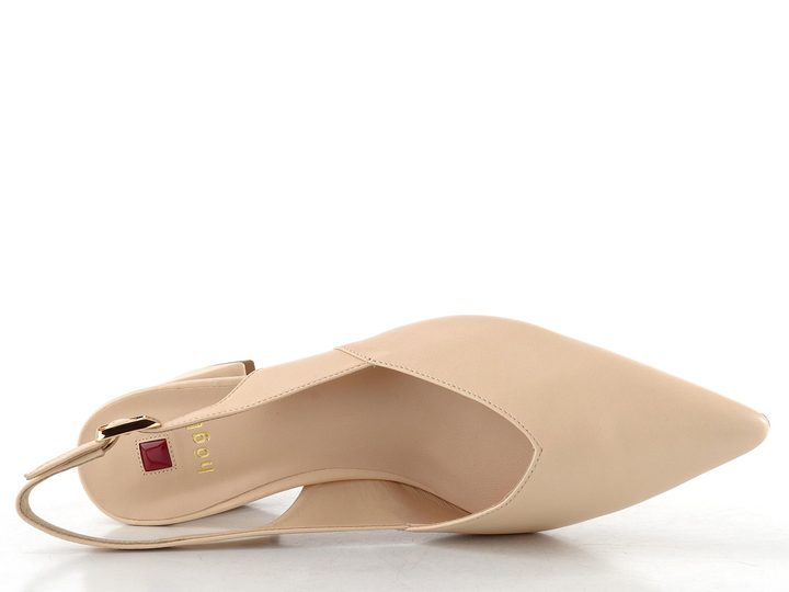 Högl lodičky s volnou patou sand 1-104610-1300