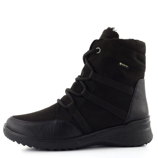 Ara široký textilní kotník s Gore-Tex München schwarz 12-58504-21