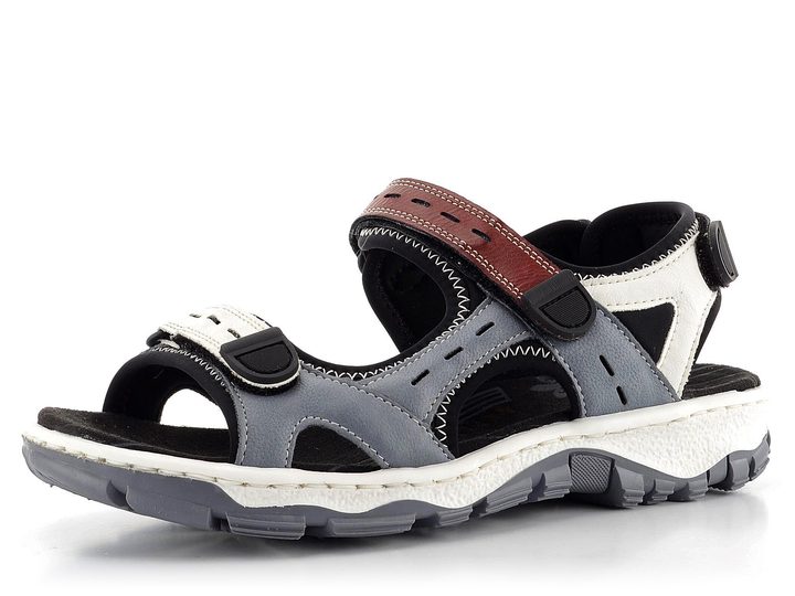 Rieker viacfarebné športové sandále 68872-13