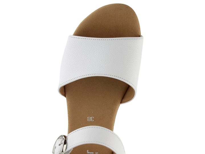 Gabor sandále na platforme s podpätkom Weiss 62.071.50