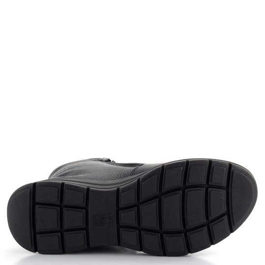 Ara širší kotník se zipem Calais Keil Schwarz 12-36002-01