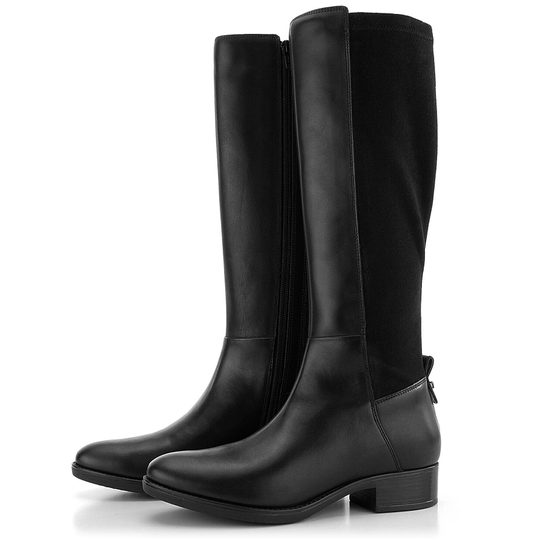 Geox kozačky Felicity Black D16G1D043JZC9999